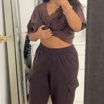 Target Universal Thread Brown Cargo Sweatpants Photo 0