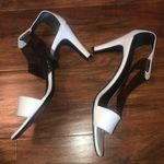 Tibi  $425 Clara Sandal with Ankle Strap White Clear Size 35 5 INDIE SLEAZE Photo 6