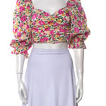 For Love & Lemons  Cassia Crop Top Photo 0