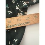 Old Navy  Maxi Dress Size L Green Floral Tiered Prairie Forest Whimsigoth Modest Photo 11