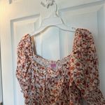 Miami Francesca’s Floral Puff Sleeve Dress Photo 3