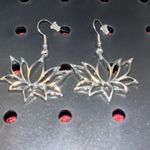 Lotus Silver Earrings Photo 3