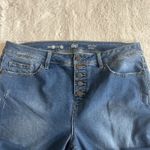 DIP Size 16 W Blue, High Rise‎ Skinny Jeans Repreve Blue Photo 7