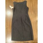 Eliza J  Sleeveless cocktail mini Dress Sequin Heathered Gray black 6 NWT Photo 1