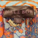 Hale Bob 💕💕 Bedazzled Multi-Color Snakeskin Blouse Small Photo 6