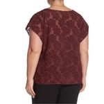 14th & Union  Floral Short Sleeve Blouse NEW Plus Size 2X Photo 1