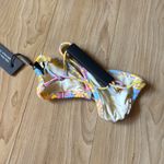 Triangl Floral Bikini Top Blue Size XS Photo 2