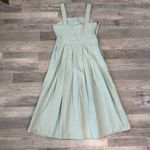 Universal Threads Universal Thread Mint Green Denim Sundress Flowy, Pleated, Pockets S30 Photo 4