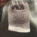 FILA  Mint‎ Green Sweatshirt Womens Medium Long Sleeve Crew Neck Graphic Logo Photo 6