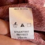 easel  Los Angeles Sheer Lace Tunic Size Large Dusty Pink Sheer Lace Mix Chic NWT Photo 4