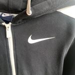 Nike  Black, White, & Neon Green Paint Splatter Print Full Zip Jacket Photo 5