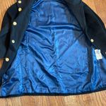 T Tahari wool blend black funnel neck snap closure peacoat 8 Photo 11