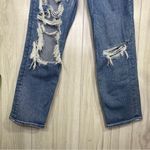 American Eagle Stretch Highest Waist 90s Boyfriend Jeans Distressed size 0 Photo 3