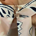 Trixxi  Pale Pink And Blue Puff Print Dress Size‎ 9 Photo 3