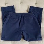 LL Bean Navy Blue Classic Fit Pants 10P Petite Photo 2