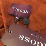 Vigoss  Faux Suede Wrap Jacket Size XS New‎ with Tags Photo 5