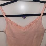 Forever 21 MOVING SALE - pink ruffle trim camisole crop top Photo 1