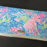 Lilly Pulitzer  Multi-color Spring Prints Travel Organizer‎ Wallet Slim Design Photo 0