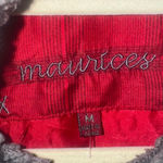 Maurice's Vintage  Red Puffer Quilted Vest Women's Small Medium Photo 1