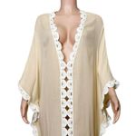 Eberjay EBERJEY Summer of Love Ilda Woven Dress, Wheat, Small Photo 5