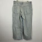 Free People Haywire High Rise Cargo Wide Leg Jeans Size 31 Photo 3