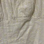 Nordstrom cream mini dress with yellow flowers Photo 1