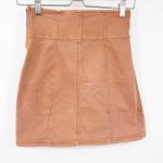 Free People Womens Femme Fatale Pull On Stretch Mini Skirt Size 2 Dusty Coral Photo 10