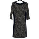 Ralph Lauren Sheath Dress Navy Tan Sz 10 Petite Business Casual Workwear Office Photo 1