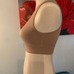 SKIMS  Stretch Rib Bralette Top Womens Size XXS XS Nude Round Neck Sleeveless Photo 2