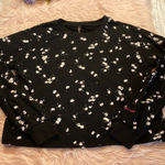 Adam Selman  Sport Floral Boxy Pullover Sweatshirt sz XS Photo 0