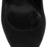 Alexander McQueen knotted leather-trimmed black suede pumps IT 36 US 6 Photo 3