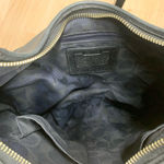 Coach  Hampton Leather Hobo Bag Black Style 8A67 Y2K Vintage 2005 Photo 8