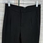 Forever 21 Black Dressy Textured Jogger Pants with Metallic Thread-Small Photo 1