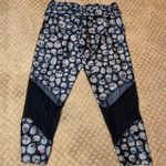 Chill by Will With Scull leggings l All Over Crop Pants l Size:3 l Navy,Grey Blue Size M Photo 6