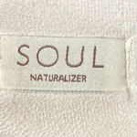 SOUL NATURALIZER SIZE 10 SLIP ON LOAFER CHUNKY HEEL BLACK TEXTURED ELASTIC INSET Photo 4