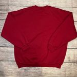 VTG 90s Fall Grandma Sweater Farm Autumn Womens XL Cottagecore Crewneck Red Photo 4