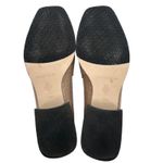 Donald Pliner Women Avi Beige Leather Tassel Block Heel Penny Loafer Shoes Sz 10 Photo 7