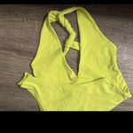 ZARA NWT  Neon Yellow Bodysuit Photo 3