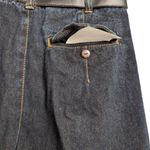 Jeanjer Vintage 80s 90s High Waisted Pleated Tapered Denim Trousers 13/14 Blue Size undefined Photo 7