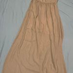 Tan maxi dress Photo 0