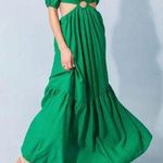 Flying Tomato Cut out maxi dress green size M Photo 0