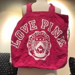 PINK - Victoria's Secret VICTORIA’S SECRET PINK Canvas Tote Bag Photo 2