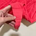 Lululemon Wundermost Nulu Square Neck Bodysuit Tank Top Bright Pink Size 4 Photo 4