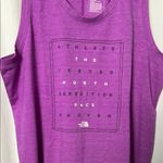 The North Face Purple Muscle Tank Size Large Photo 1