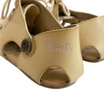 blowfish  Woven Oxford Shoes Sandals Loafers Tan 8.5 Boho Chic Bohemian Flats Photo 4