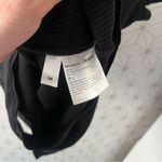 Reformation  Ribbed Knit Bodysuit Black Photo 2