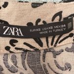 ZARA sleeveless printed rustic short romper Photo 7