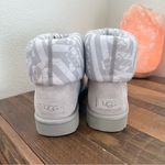UGG NWOB  Classic Mini Jersey Stripe Boot in Gray Photo 2