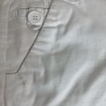 American Vintage White Y2K Low Waist Shorts White Chino Stretch Cotton Sz 1 Photo 3