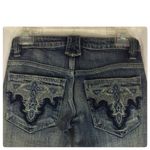 Antik Denim  distressed faded flare jeans size 25 Photo 3